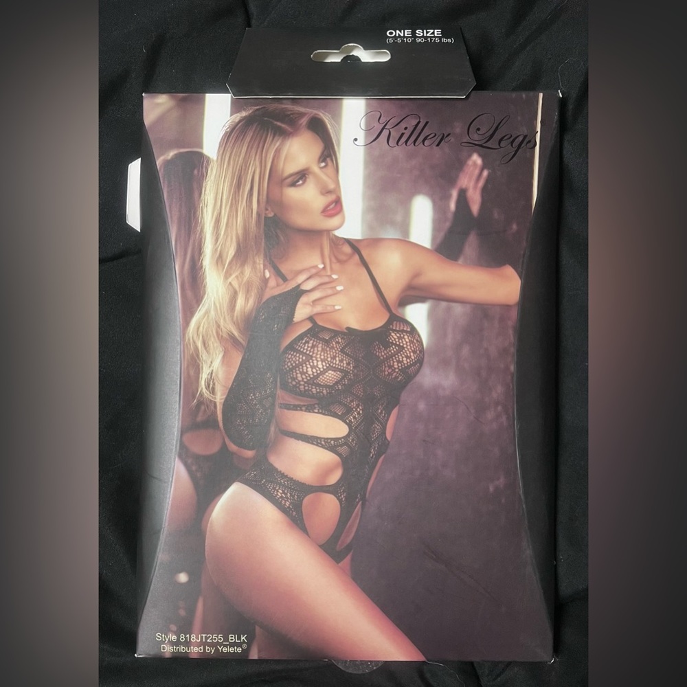 Black Lace Bodysuit